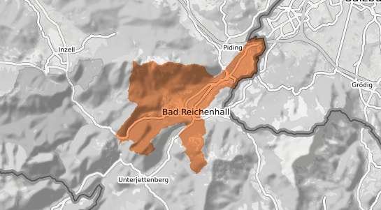 Mietspiegelkarte Bad Reichenhall Bad Reichenhall